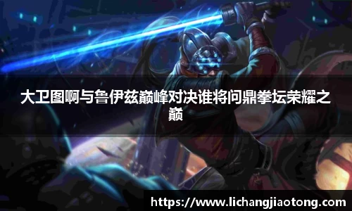 大卫图啊与鲁伊兹巅峰对决谁将问鼎拳坛荣耀之巅